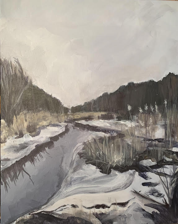 Acrylic Palette- Student work