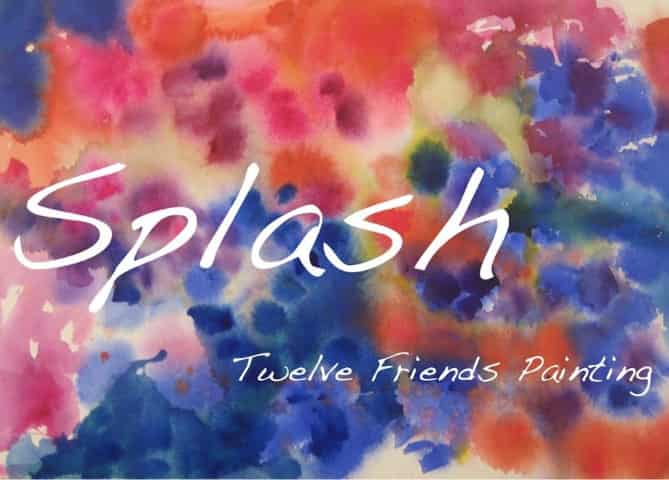 Splash 12 friends painting
