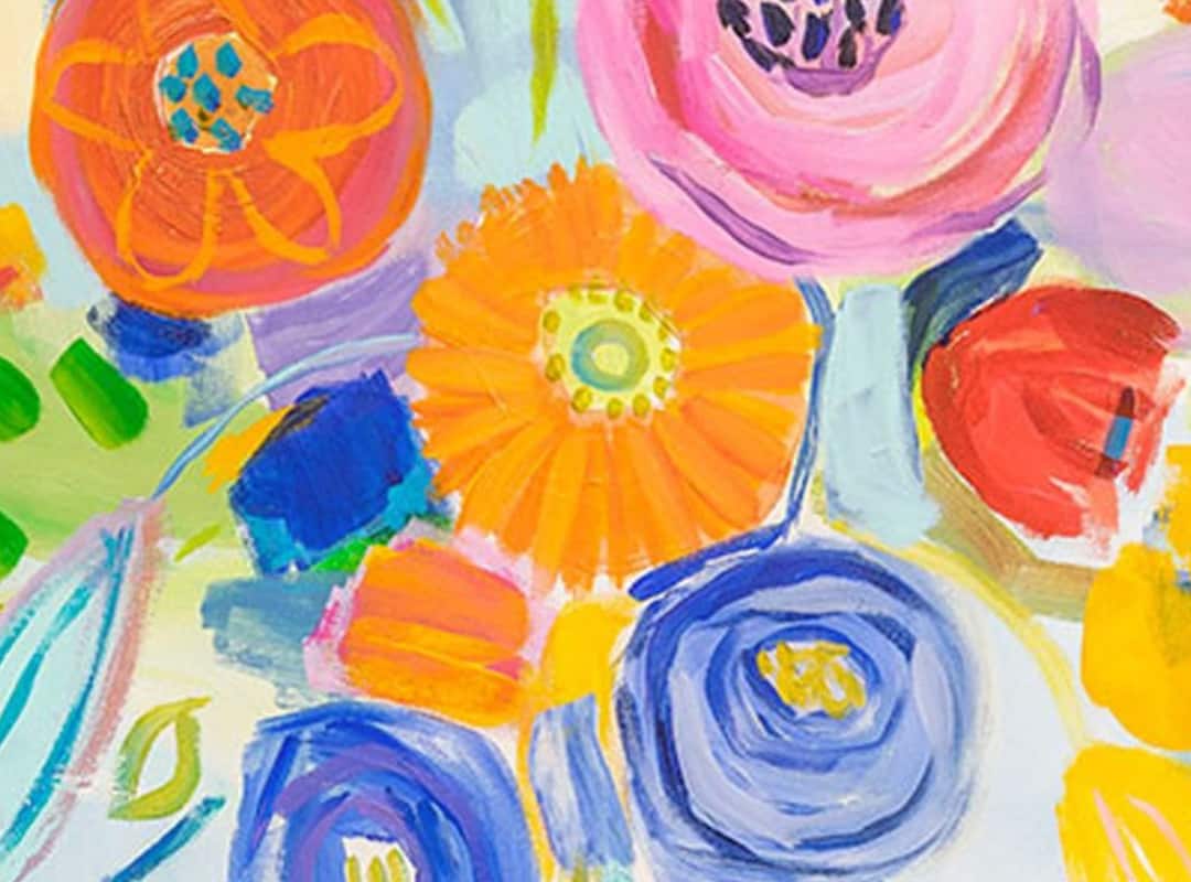 Floral Expressions: Abstract and Intuitive Painting