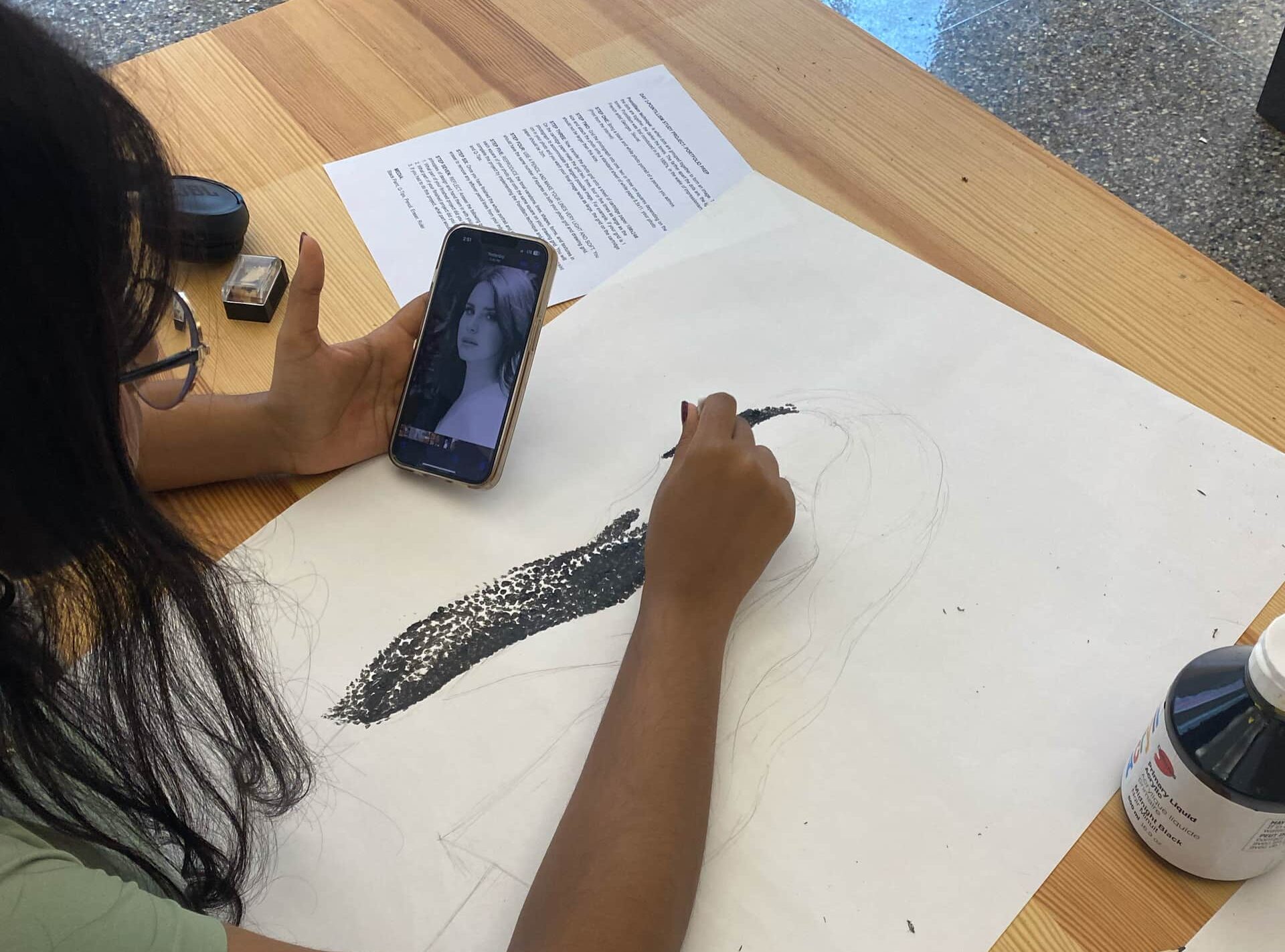 Student drawing