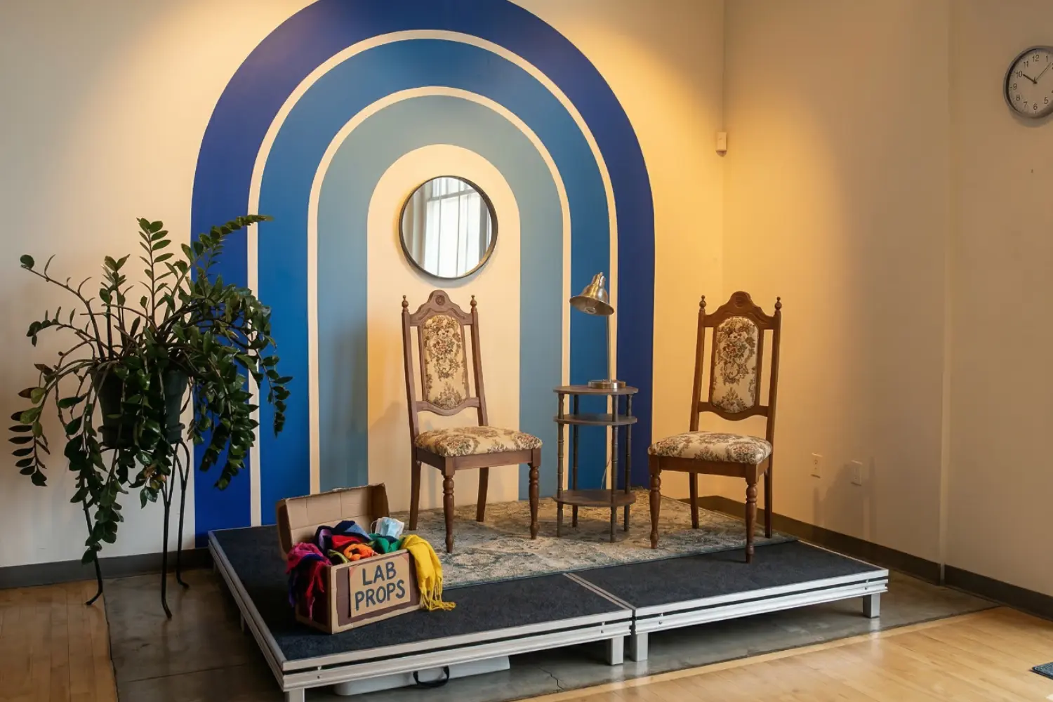 Stage ready for ARAS performance